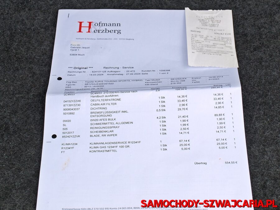 Toyota Auris Touring Sports 1.8 HYBRID PREMIUM